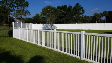 Norwalk closed picket fence