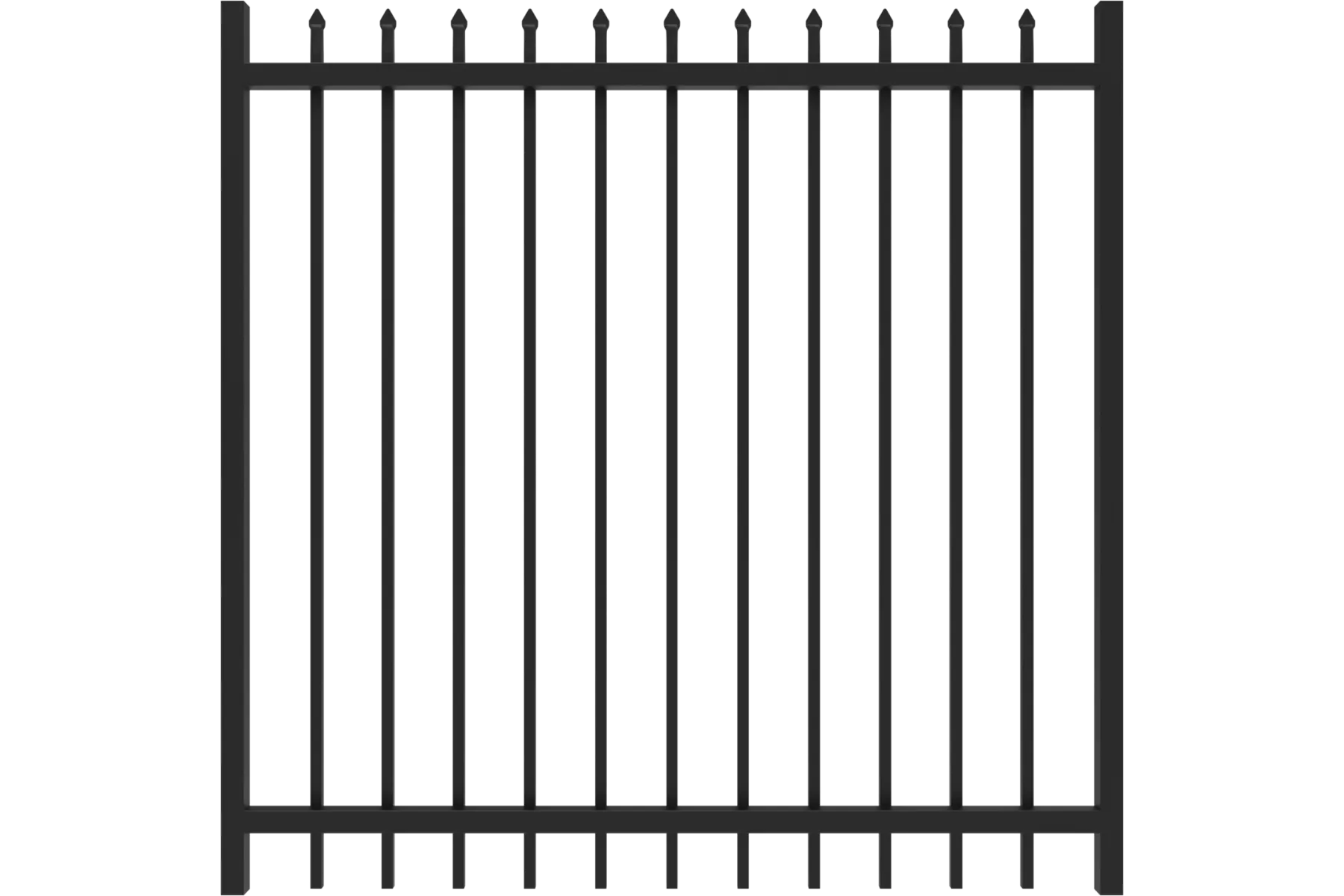metal fence gate