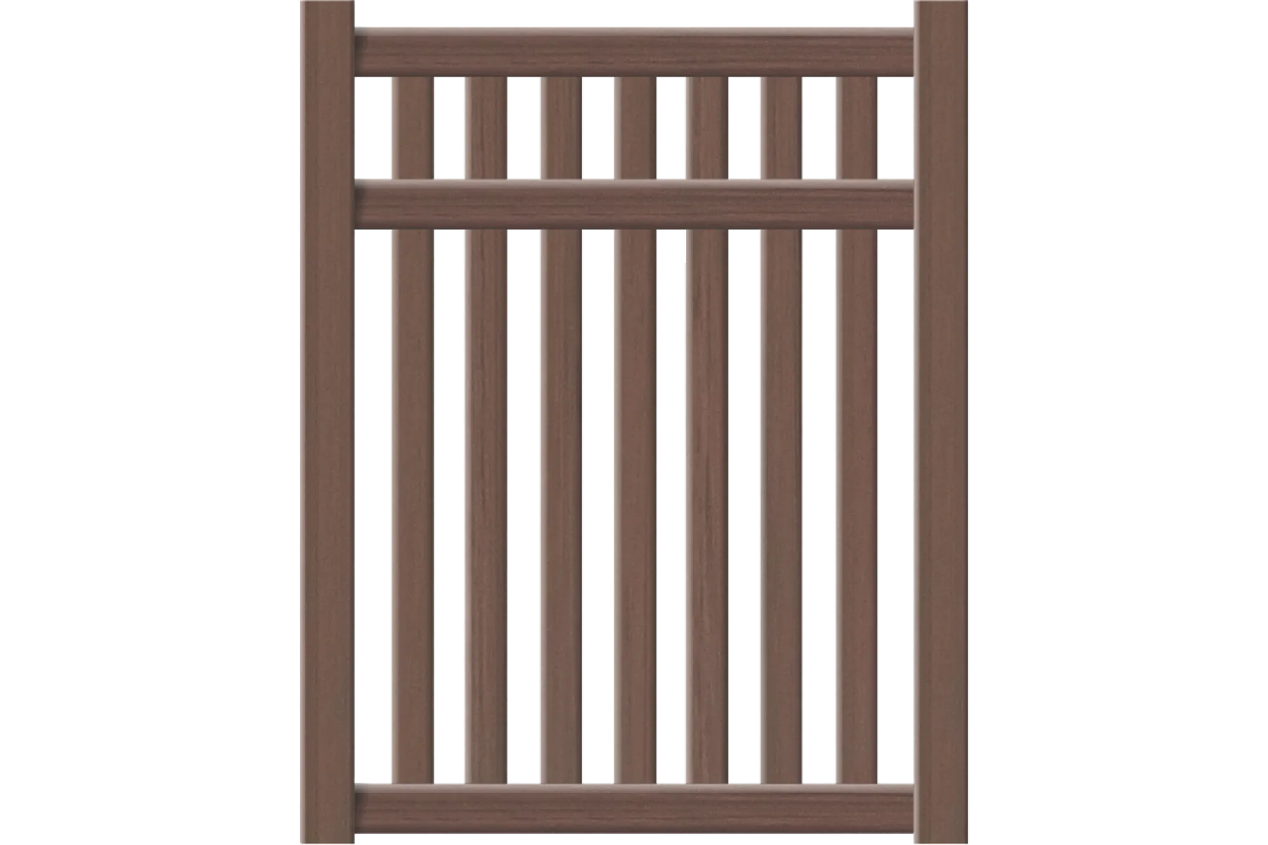 vinyl fence gate