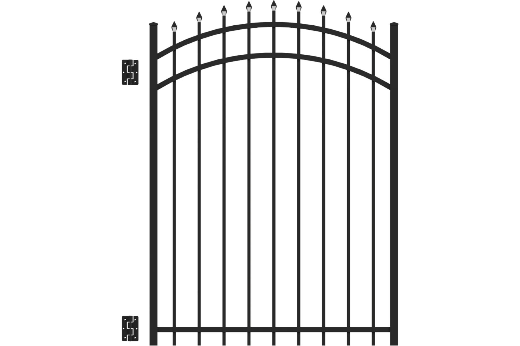 metal fence gate