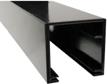 Imperial grade aluminum fence top rail profile